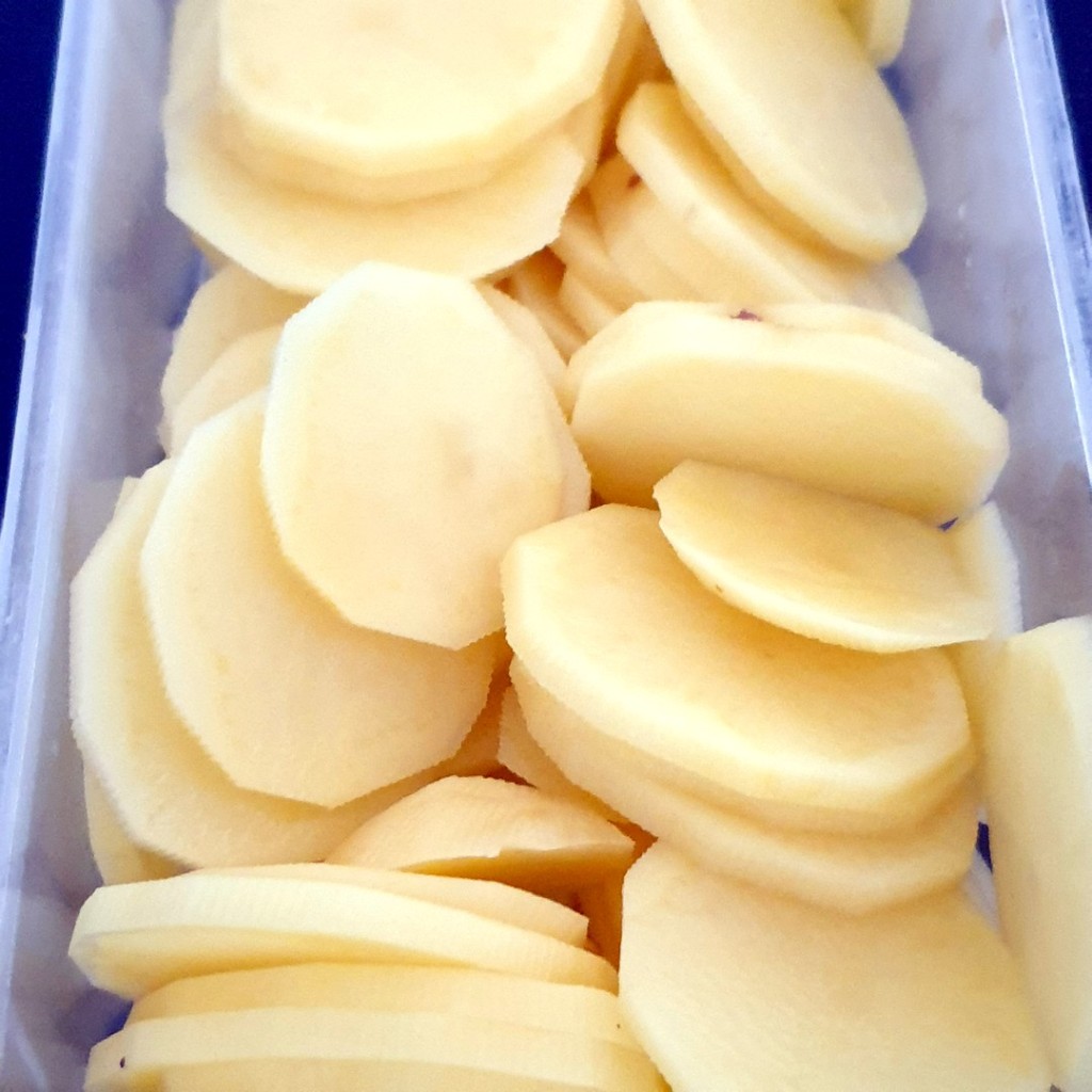 gratin dauphinois - lamelles de pommes de terre