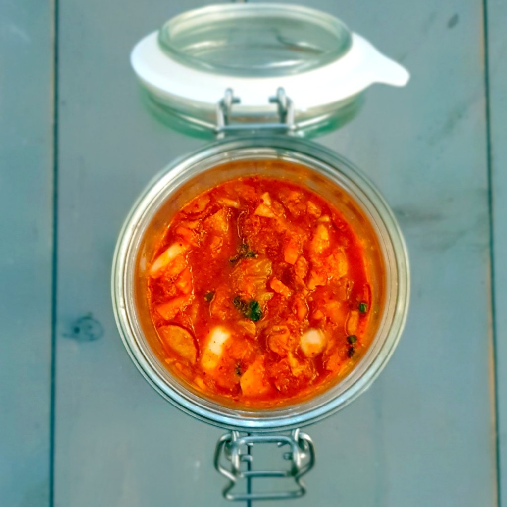 Kimchi maison (chou fermenté aux piments)